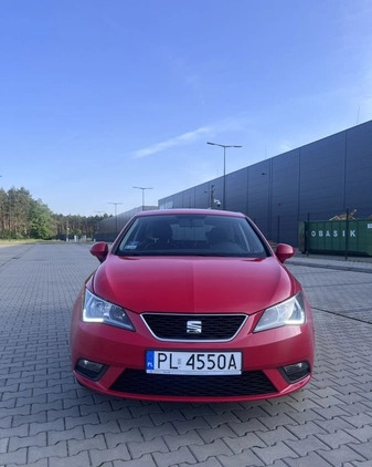 Seat Ibiza cena 39700 przebieg: 77621, rok produkcji 2017 z Leszno małe 79